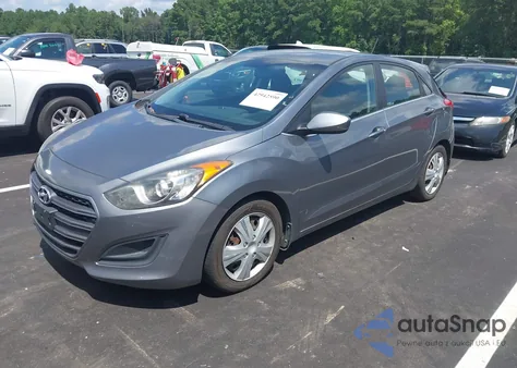 2016 Hyundai Elantra Gt from USA, damaged, VIN KMHD35LH3GU292894